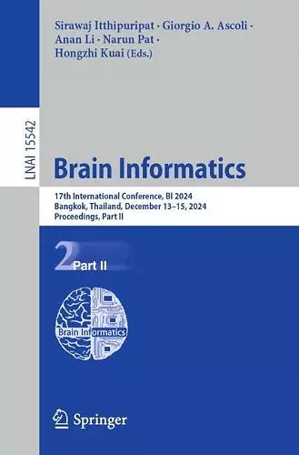 Brain Informatics cover