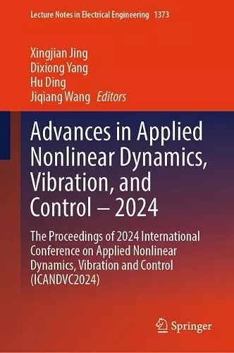 Advances in Applied Nonlinear Dynamics, Vibration, and Control – 2024 cover