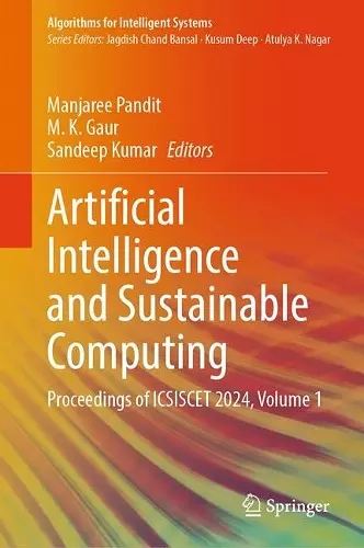 Artificial Intelligence and Sustainable Computing cover