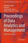 Proceedings of Data Analytics and Management cover