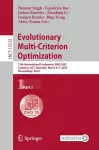 Evolutionary Multi-Criterion Optimization cover