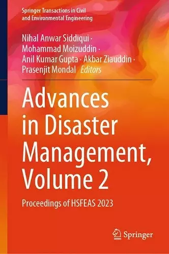 Advances in Disaster Management, Volume 2 cover