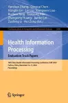 Health Information Processing. Evaluation Track Papers cover
