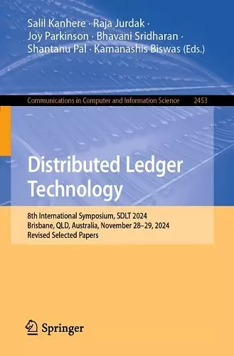 Distributed Ledger Technology cover