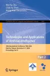 Technologies and Applications of Artificial Intelligence cover