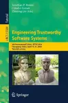 Engineering Trustworthy Software Systems cover