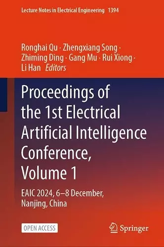 Proceedings of the 1st Electrical Artificial Intelligence Conference, Volume 1 cover