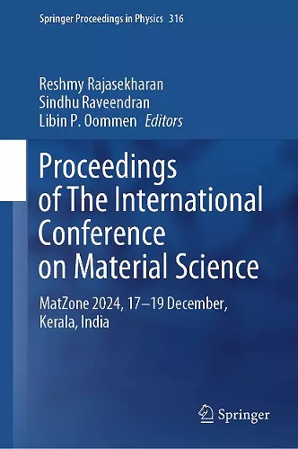 Proceedings of The International Conference on Material Science cover