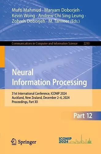 Neural Information Processing cover