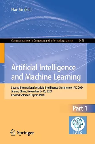 Artificial Intelligence and Machine Learning cover