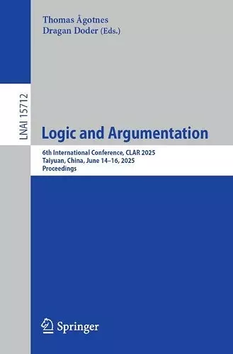 Logic and Argumentation cover