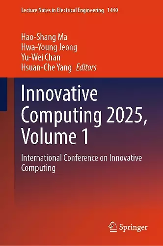 Innovative Computing 2025, Volume 1 cover