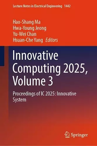 Innovative Computing 2025, Volume 3 cover
