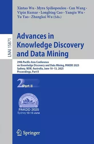 Advances in Knowledge Discovery and Data Mining cover