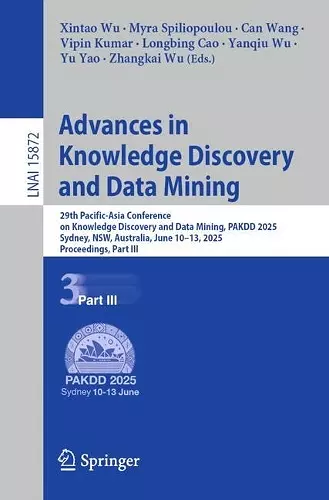 Advances in Knowledge Discovery and Data Mining cover