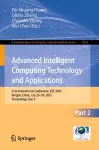Advanced Intelligent Computing Technology and Applications cover