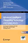 Advanced Intelligent Computing Technology and Applications cover