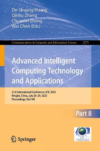 Advanced Intelligent Computing Technology and Applications cover