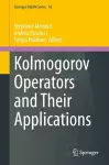 Kolmogorov Operators and Their Applications cover