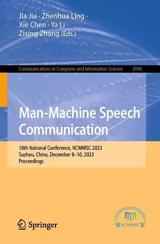 Man-Machine Speech Communication cover