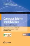 Computer Science and Education. Teaching and Curriculum cover