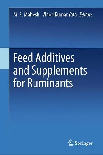Feed Additives and Supplements for Ruminants cover