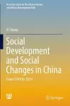Social Development and Social Changes in China cover