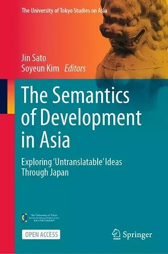 The Semantics of Development in Asia cover
