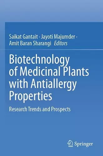 Biotechnology of Medicinal Plants with Antiallergy Properties cover