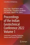 Proceedings of the Indian Geotechnical Conference 2022 Volume 1 cover