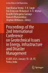 Proceedings of the 2nd International Conference on Geotechnical Issues in Energy, Infrastructure and Disaster Management cover