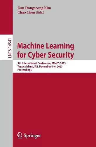 Machine Learning for Cyber Security cover