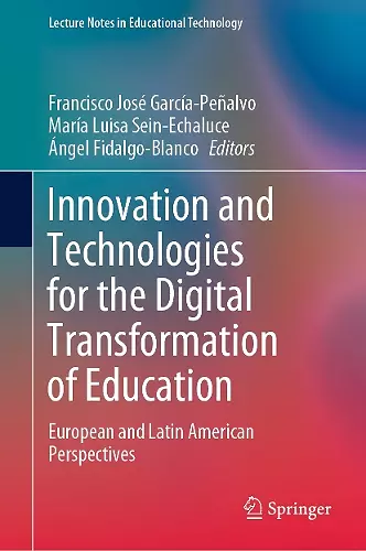 Innovation and Technologies for the Digital Transformation of Education cover