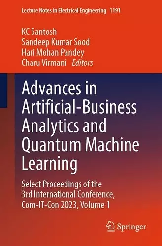 Advances in Artificial-Business Analytics and Quantum Machine Learning cover