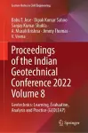 Proceedings of the Indian Geotechnical Conference 2022 Volume 8 cover