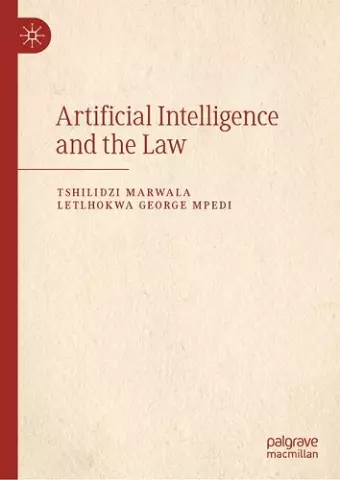 Artificial Intelligence and the Law cover