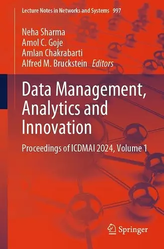 Data Management, Analytics and Innovation cover
