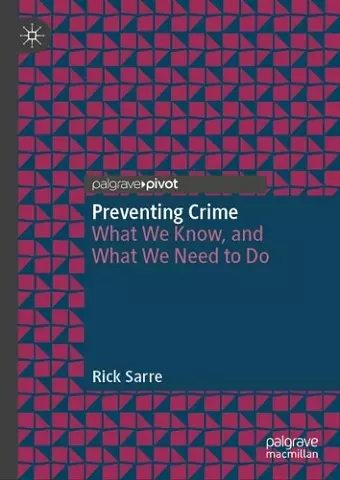 Preventing Crime cover