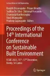 Proceedings of the 14th International Conference on Sustainable Built Environment cover