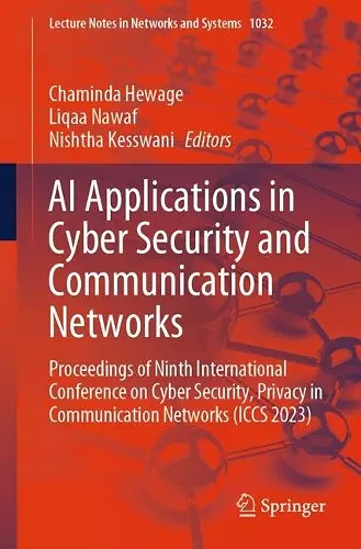 AI Applications in Cyber Security and Communication Networks cover