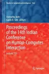 Proceedings of the 14th Indian Conference on Human-Computer Interaction cover