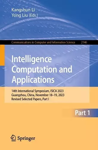 Intelligence Computation and Applications cover