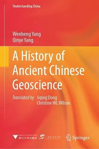 A History of Ancient Chinese Geoscience cover