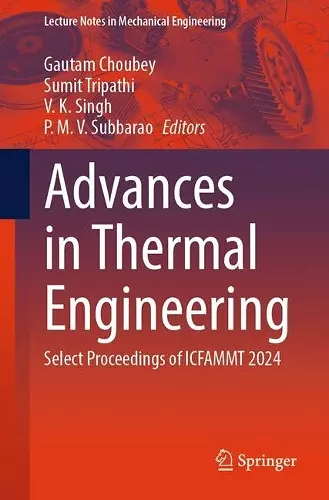Advances in Thermal Engineering cover