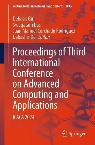 Proceedings of Third International Conference on Advanced Computing and Applications cover