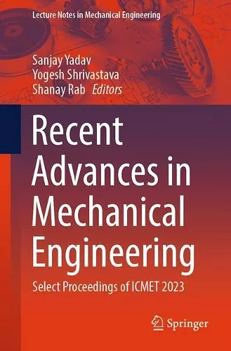 Recent Advances in Mechanical Engineering cover