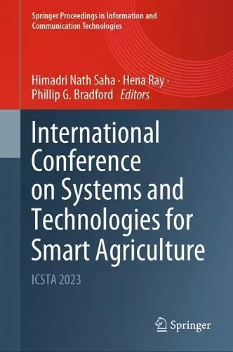 International Conference on Systems and Technologies for Smart Agriculture cover