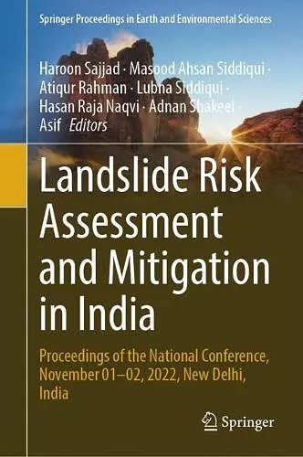 Landslide Risk Assessment and Mitigation in India cover
