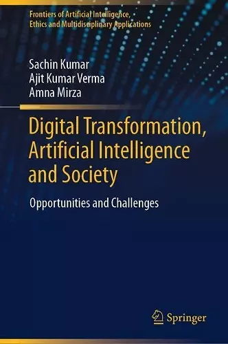 Digital Transformation, Artificial Intelligence and Society cover