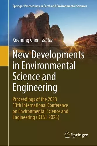New Developments in Environmental Science and Engineering cover